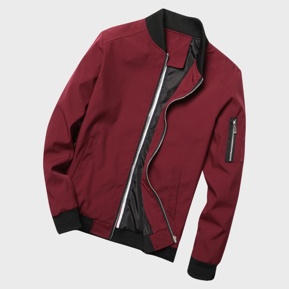 Blouson aviateur toutes saisons pour homme - Léger, respirant et élégant pour un usage quotidien