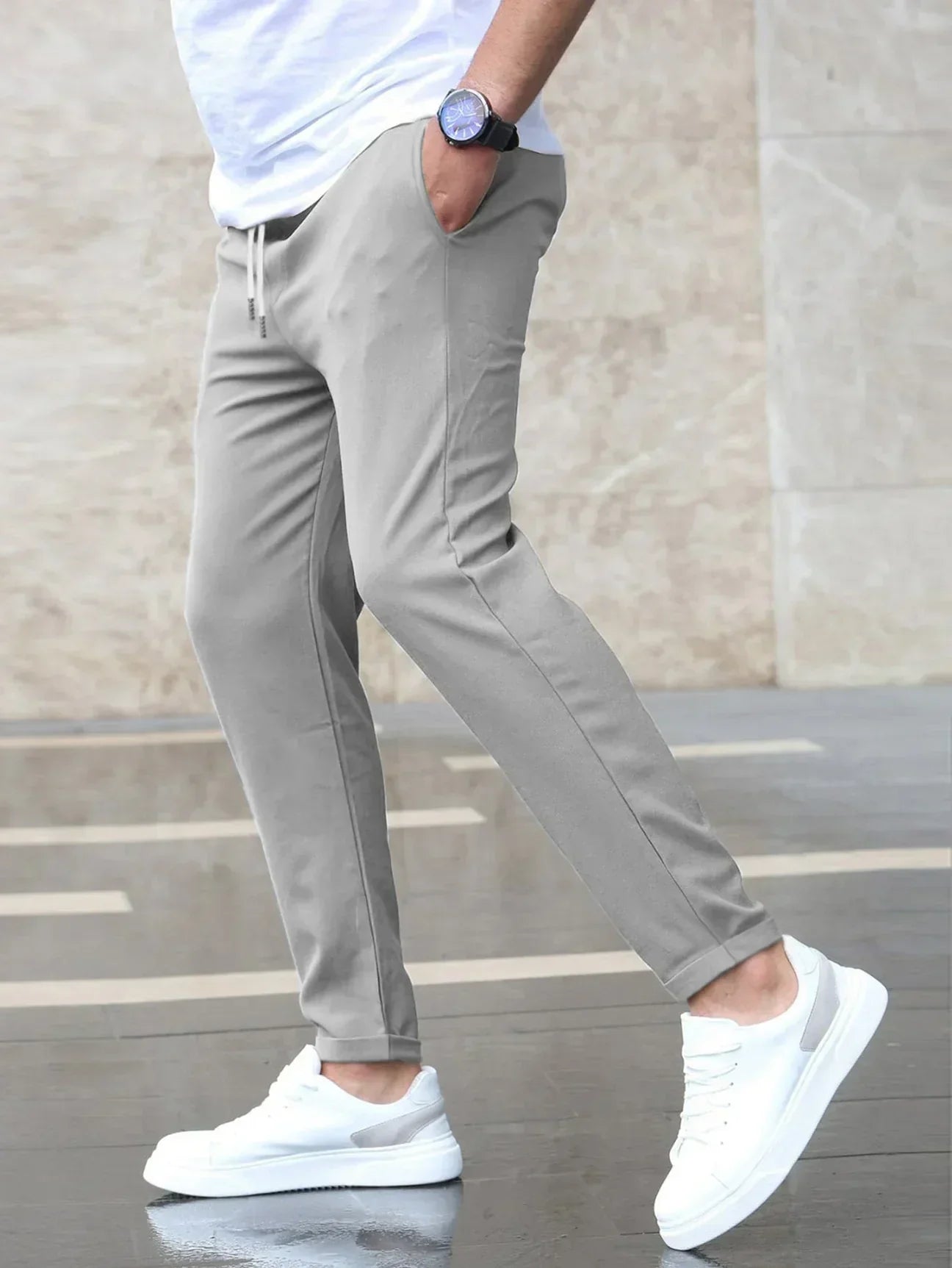 Pantalon stretch pour homme : confortable et élégant