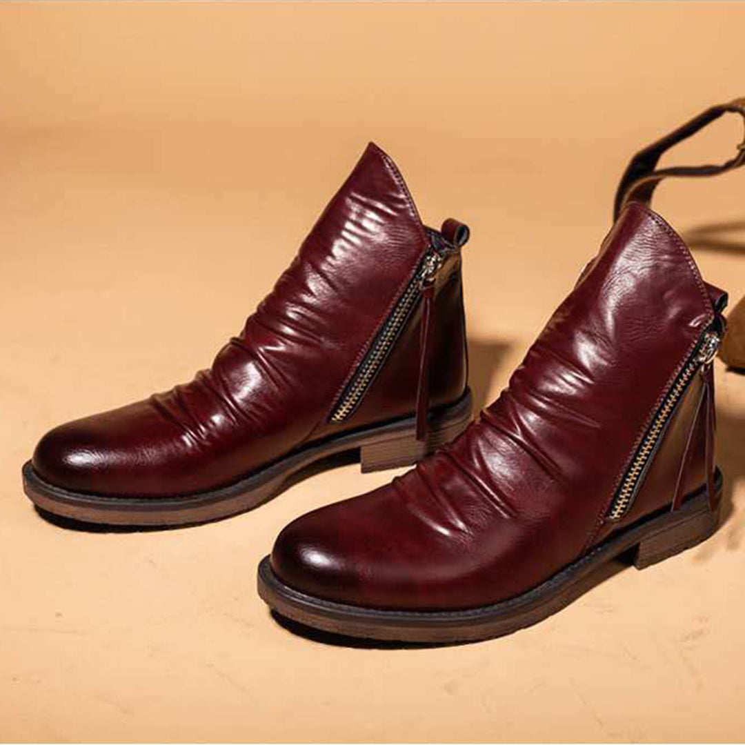 Hugo - Bottes élégantes à fermeture éclair pour toutes les saisons pour hommes