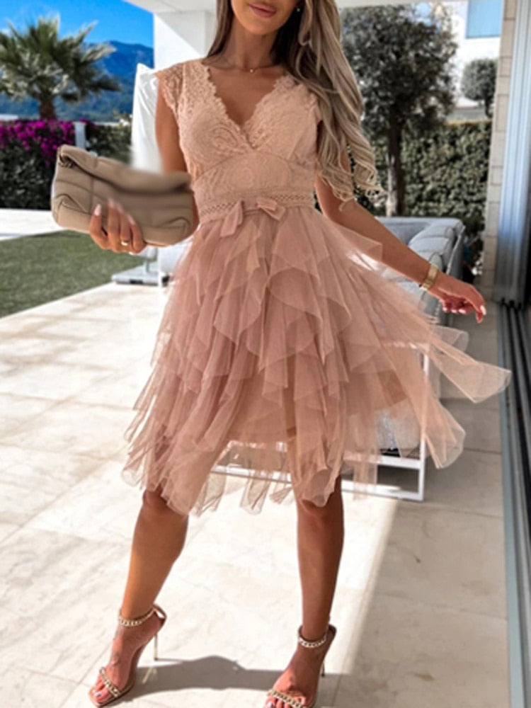 Une robe romantique et gaie