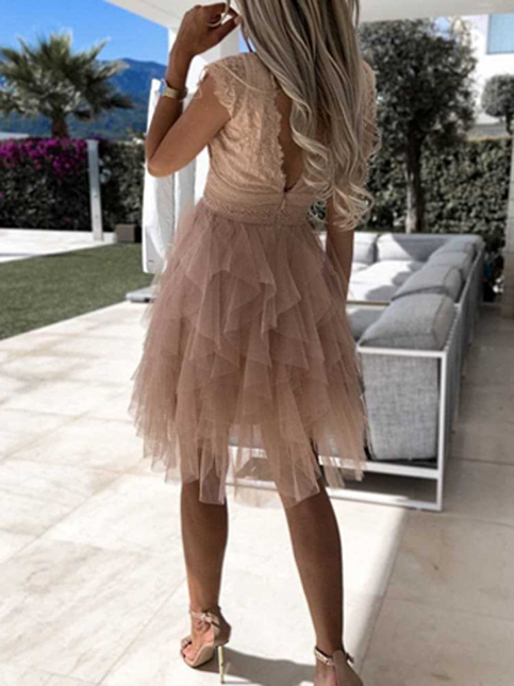 Une robe romantique et gaie