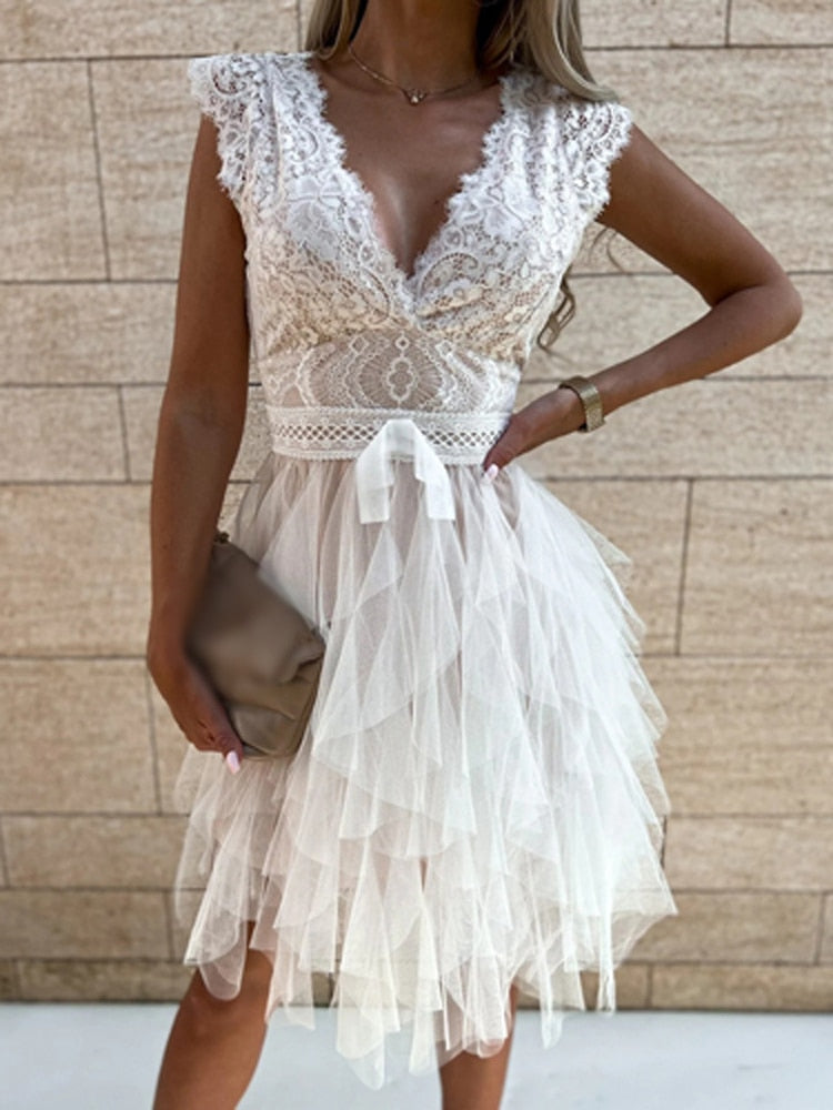 Une robe romantique et gaie