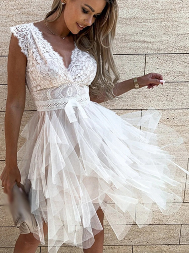 Une robe romantique et gaie