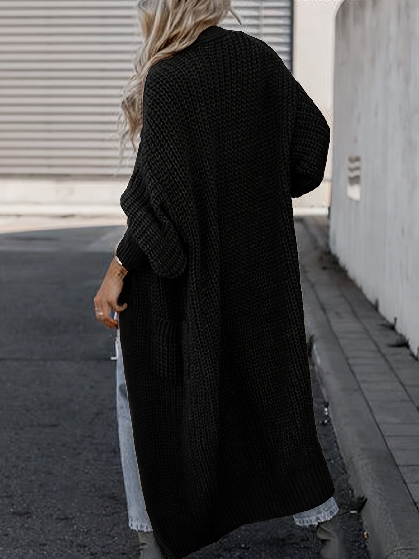Cardigan en laine à maille décontractée pour femme | Idéal pour un usage quotidien