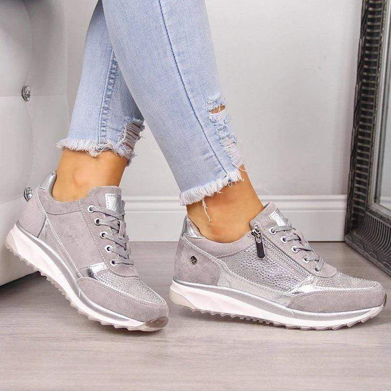 Chaussures orthopédiques décontractées pour femmes avec oignons - Confortables et offrant un bon maintien
