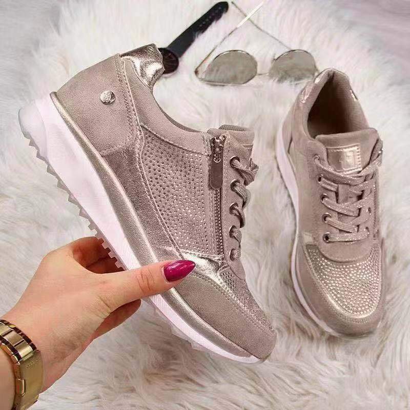 Chaussures orthopédiques décontractées pour femmes avec oignons - Confortables et offrant un bon maintien