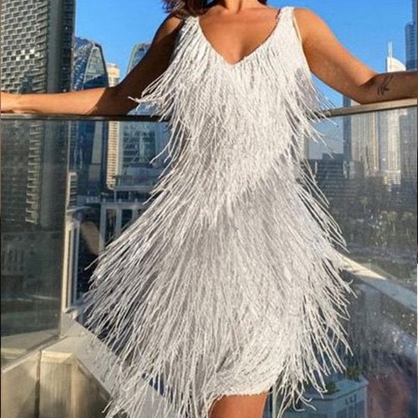 Estelle - Robe à paillettes pour femme