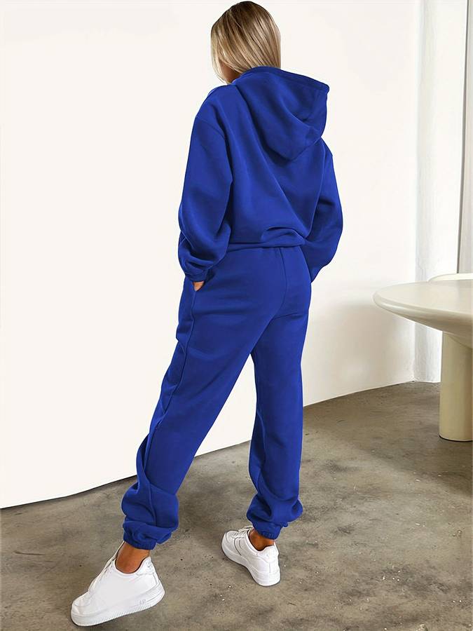 Lian - Ensemble confortable de sweat-shirt et pantalon de jogging pour l'hiver Femmes