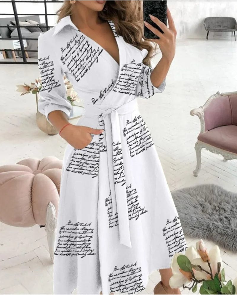 Lucy - Robe mi-longue élégante - pour Femme | Parfaite pour les occasions formelles