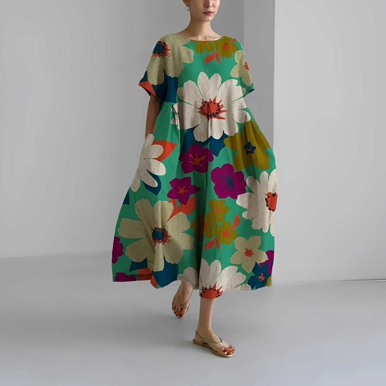 Ronja Lose Robe imprimée
