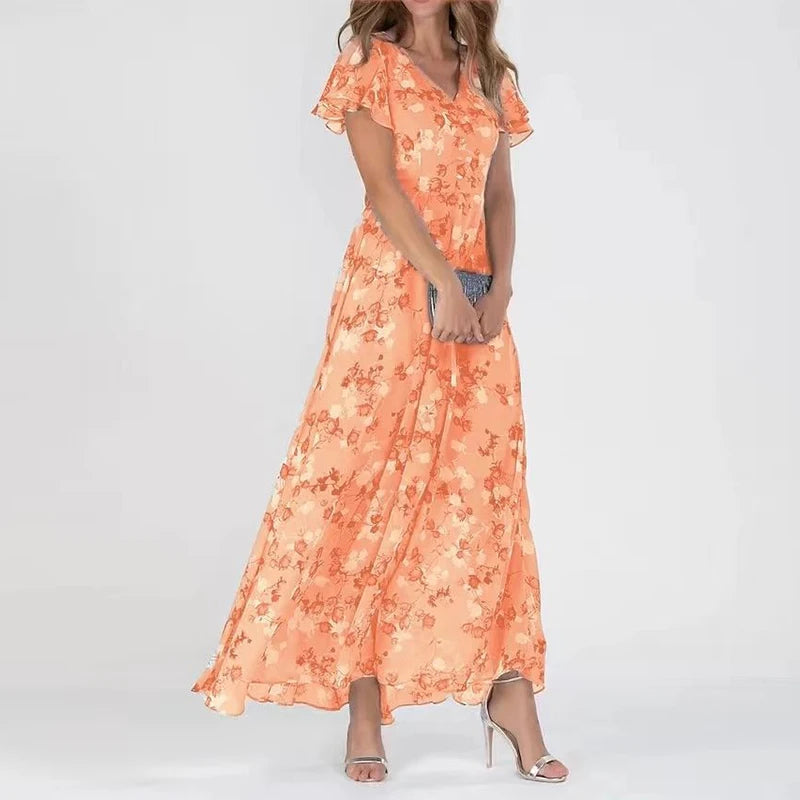 Robe midi élégante pour femme