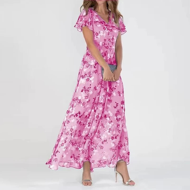 Robe midi élégante pour femme