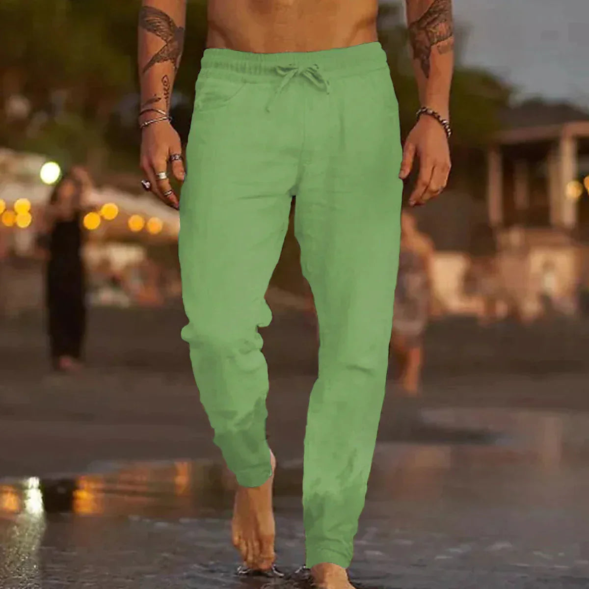 Maiko - pantalon en lin pour homme