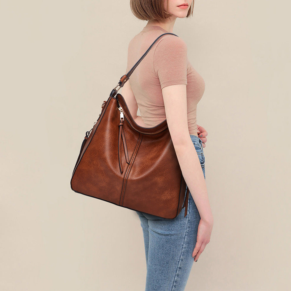 Macy - Grand sac cabas en cuir élégant pour femme