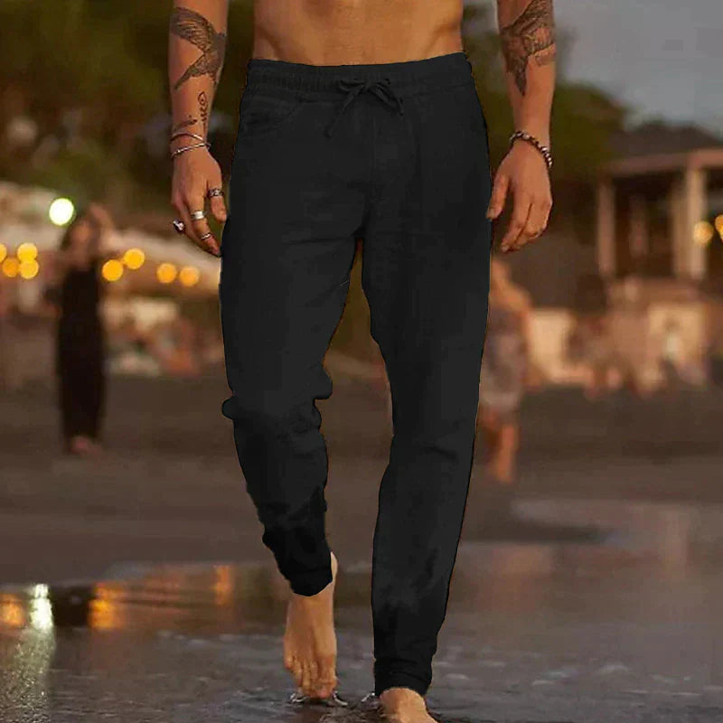 Maiko - pantalon en lin pour homme