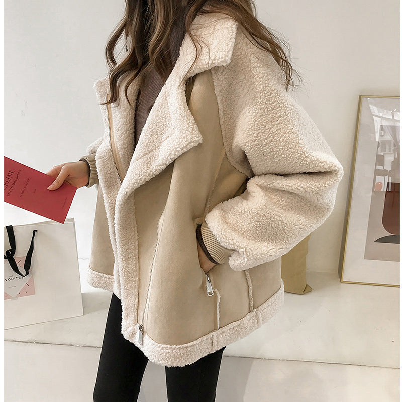 Vivienne - Manteau d'hiver en daim élégant et confortable pour femme