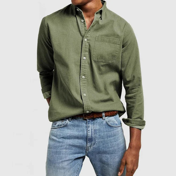 Chemise à manches longues Fynn