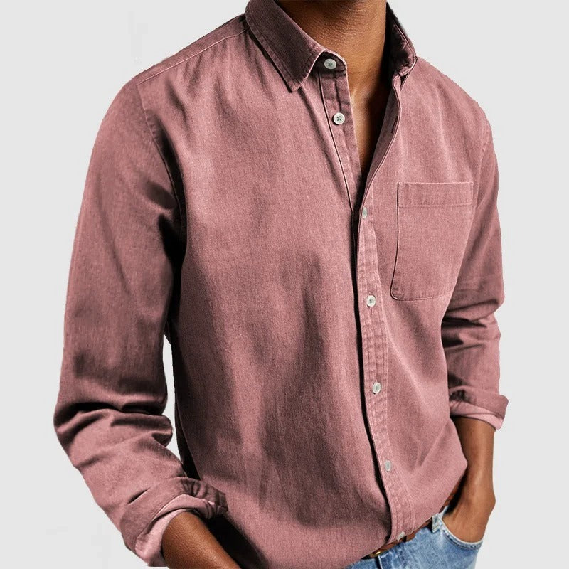 Chemise à manches longues Fynn