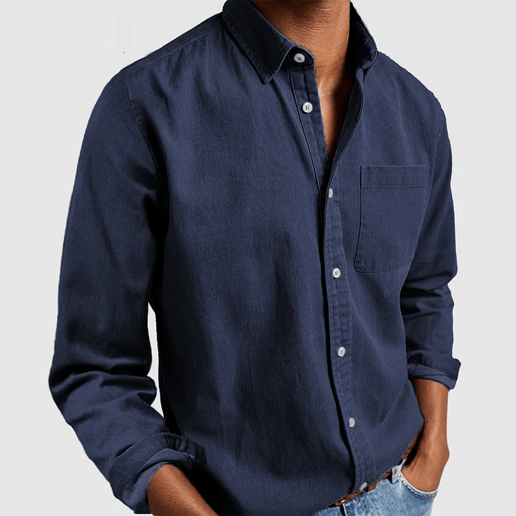Chemise à manches longues Fynn
