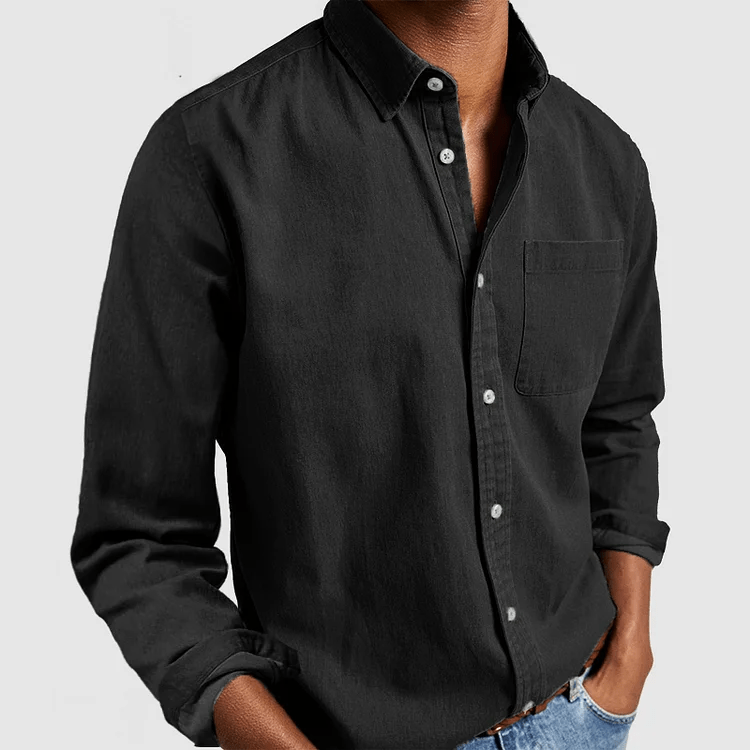 Chemise à manches longues Fynn