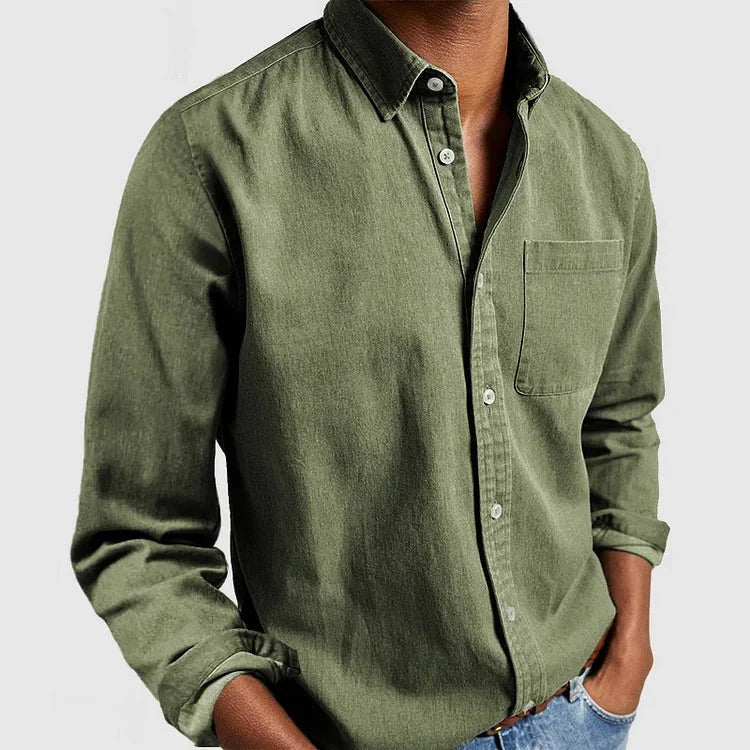 Chemise à manches longues Fynn