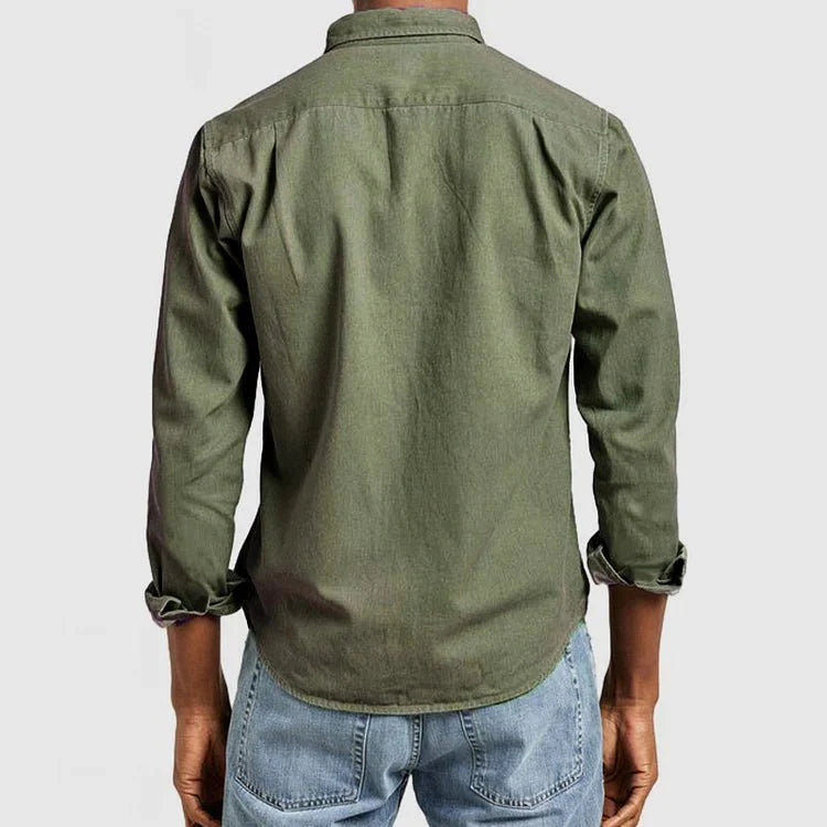 Chemise à manches longues Fynn