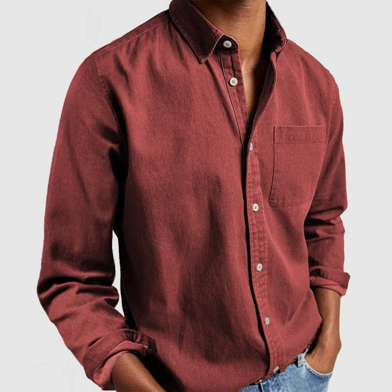 Chemise à manches longues Fynn