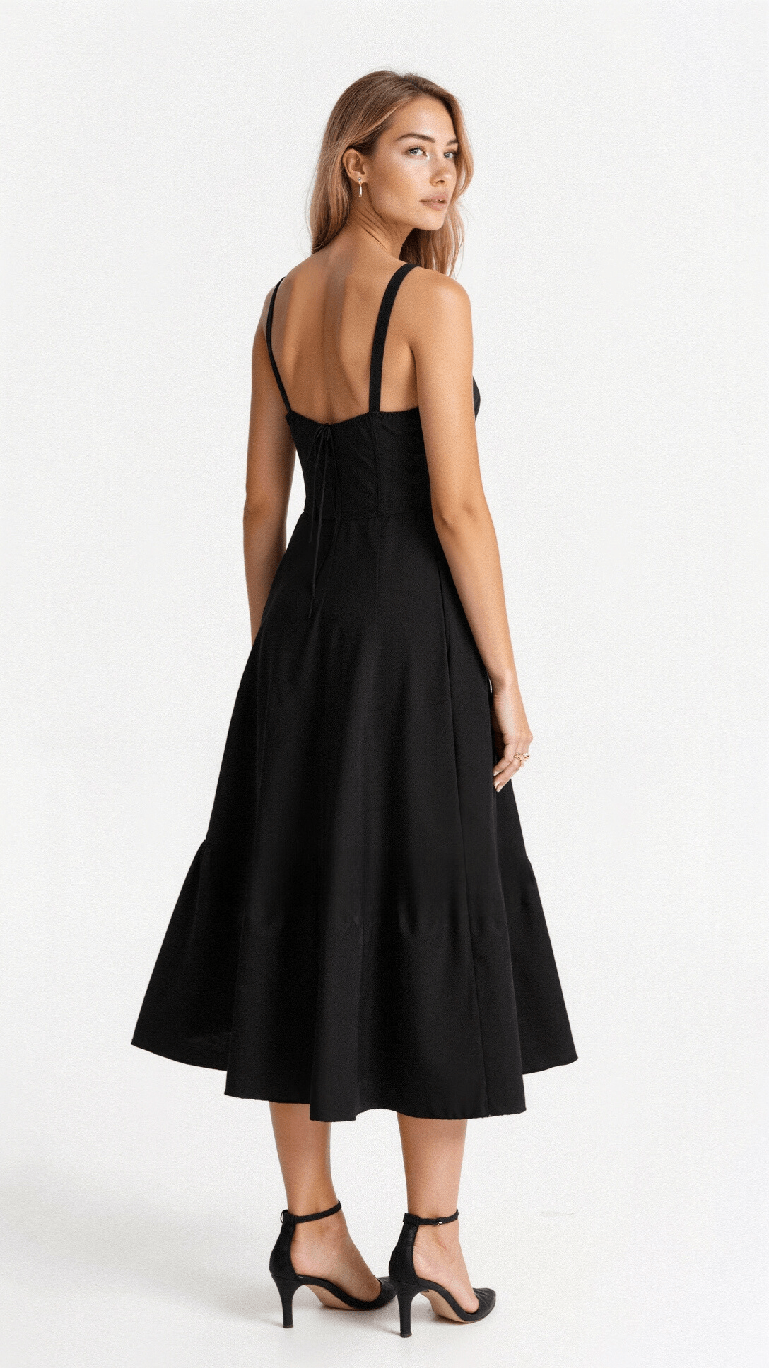 Robe mi-longue corset Kiana