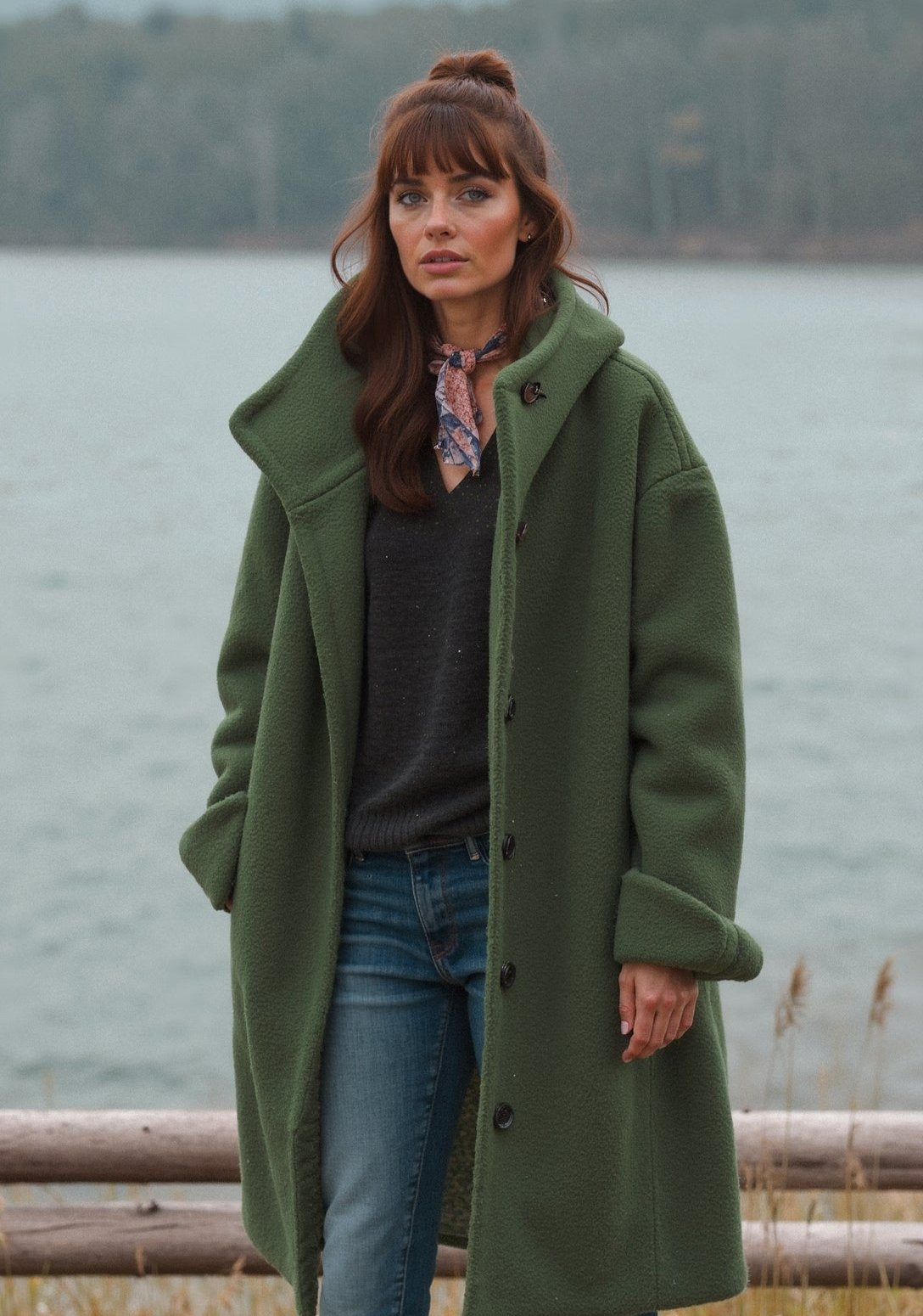 Manteau à capuche Merle Dicker