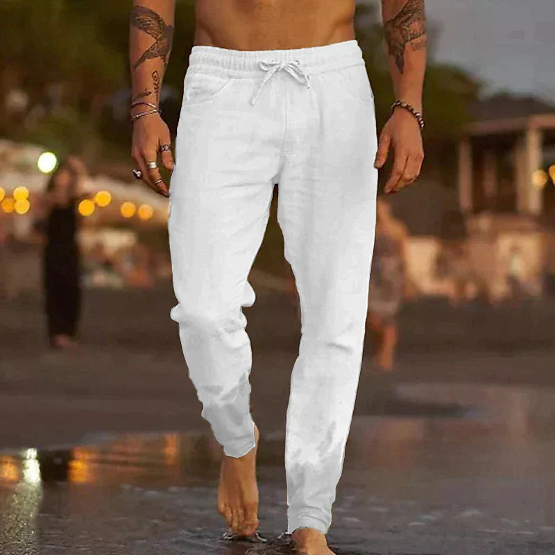 Maiko - pantalon en lin pour homme