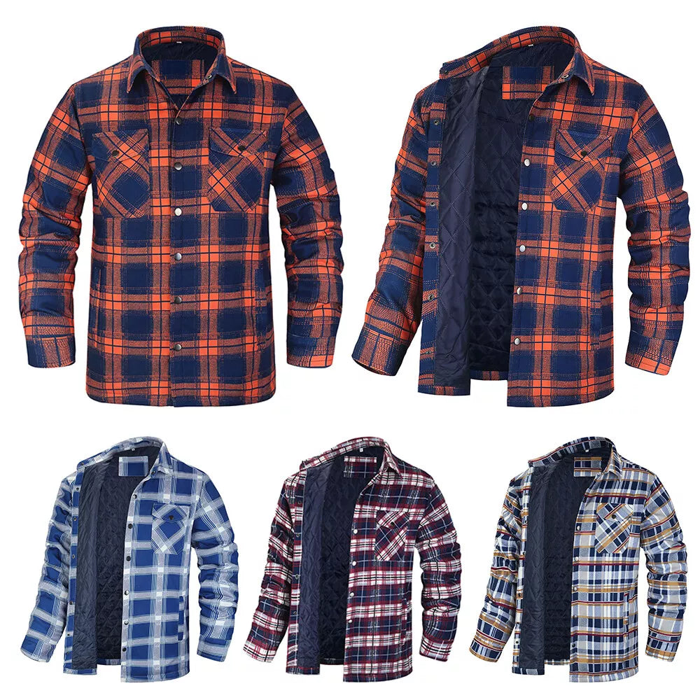 Kelvin - Chemise en flanelle épaisse - Décontractée - Style intemporel - Usage quotidien