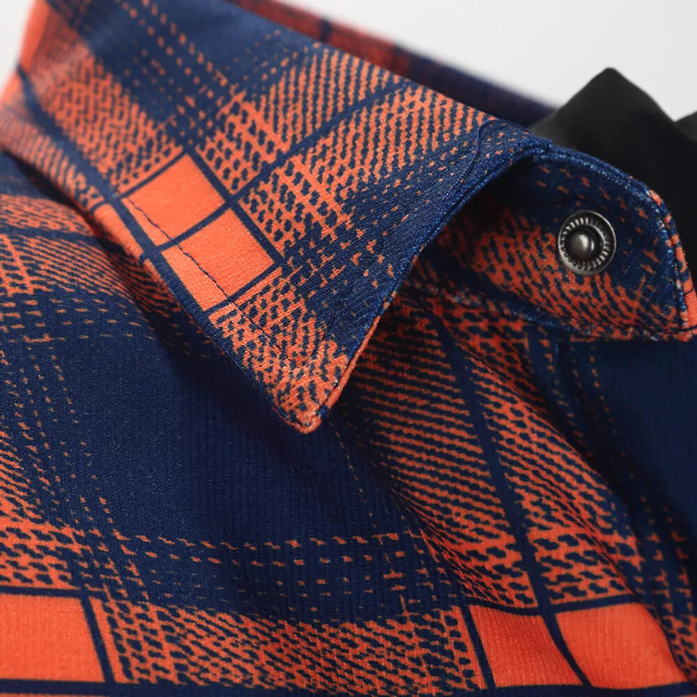 Kelvin - Chemise en flanelle épaisse - Décontractée - Style intemporel - Usage quotidien