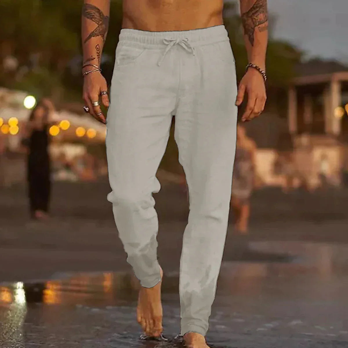 Maiko - pantalon en lin pour homme
