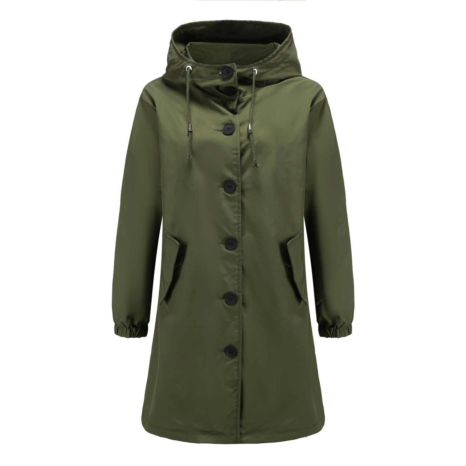 Veste de pluie imperméable décontractée pour femmes avec capuche | Parfaite pour les activités de plein air