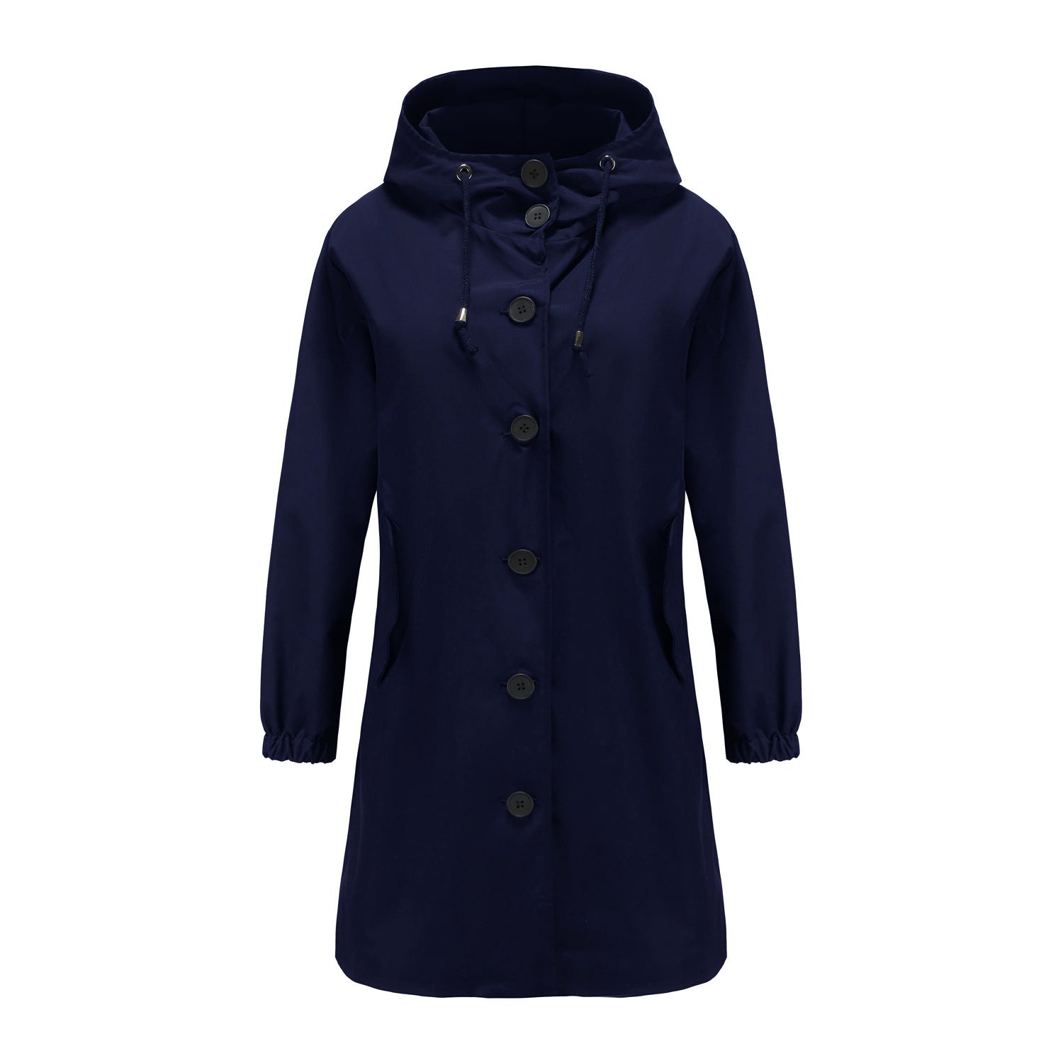 Veste de pluie imperméable décontractée pour femmes avec capuche | Parfaite pour les activités de plein air