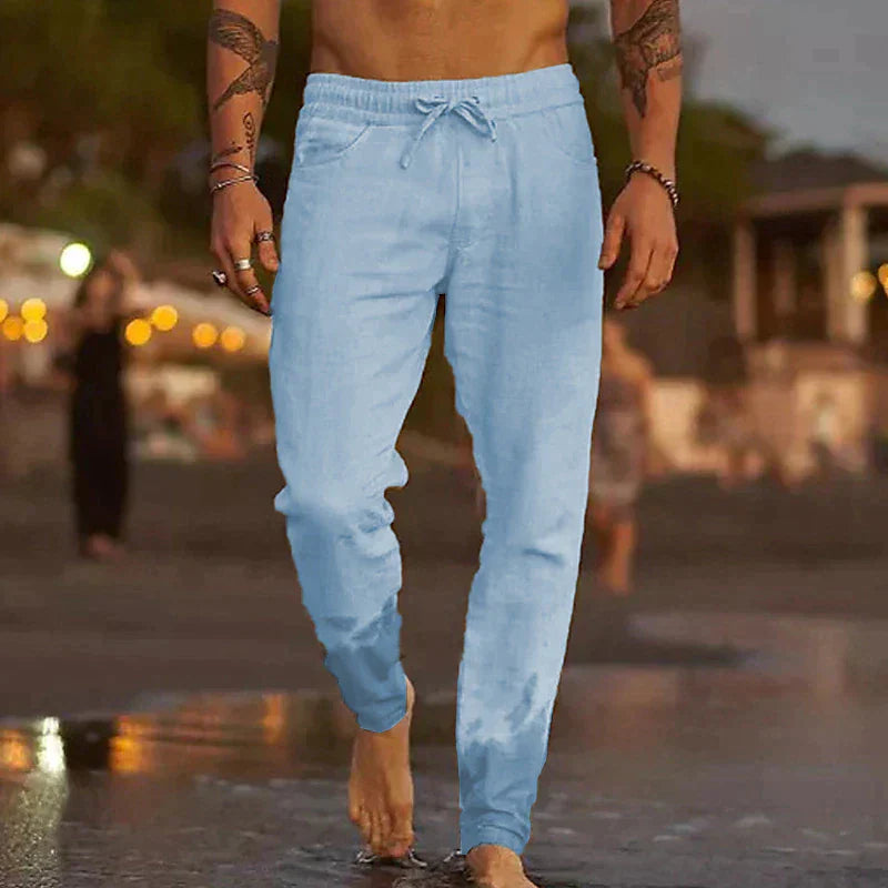 Maiko - pantalon en lin pour homme