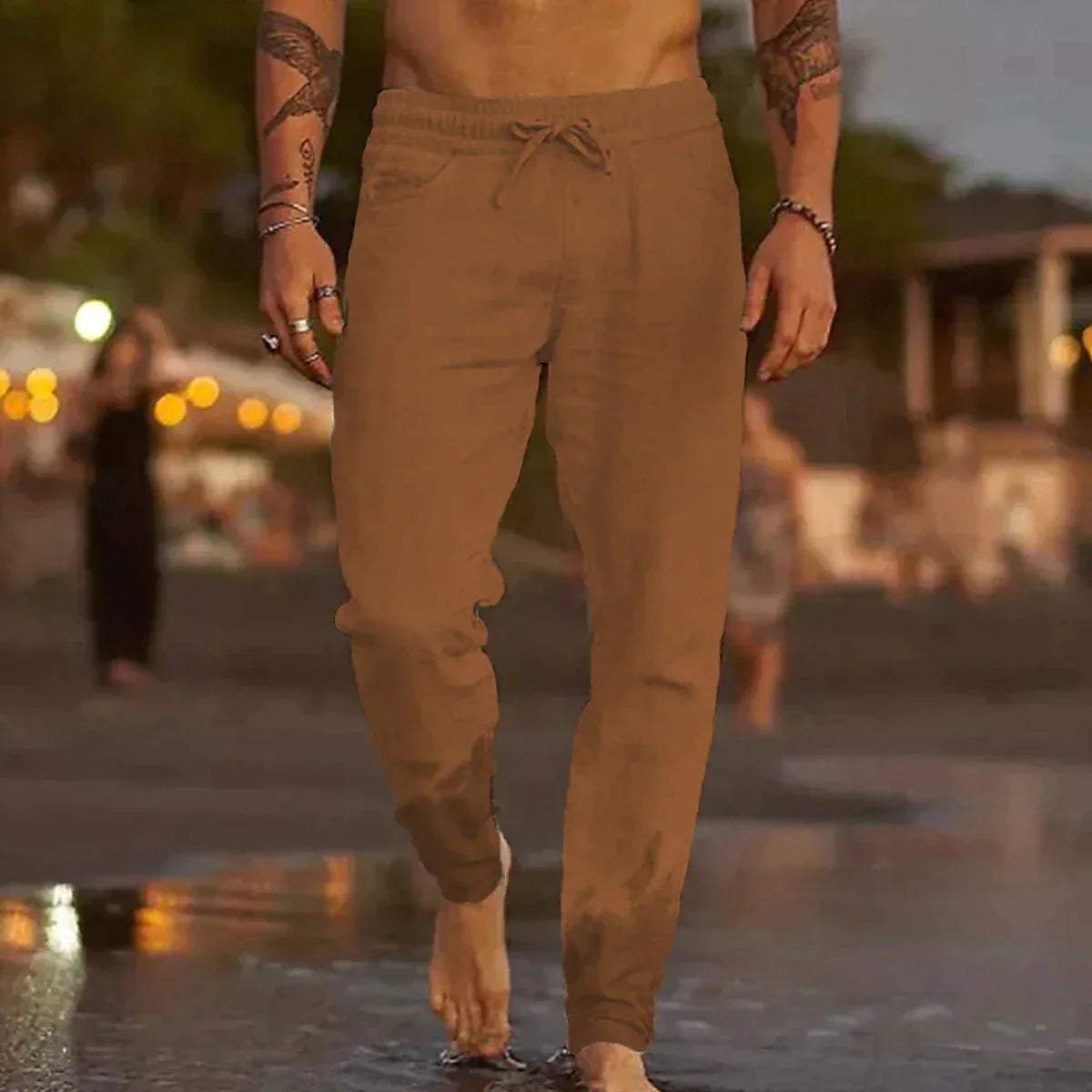 Maiko - pantalon en lin pour homme