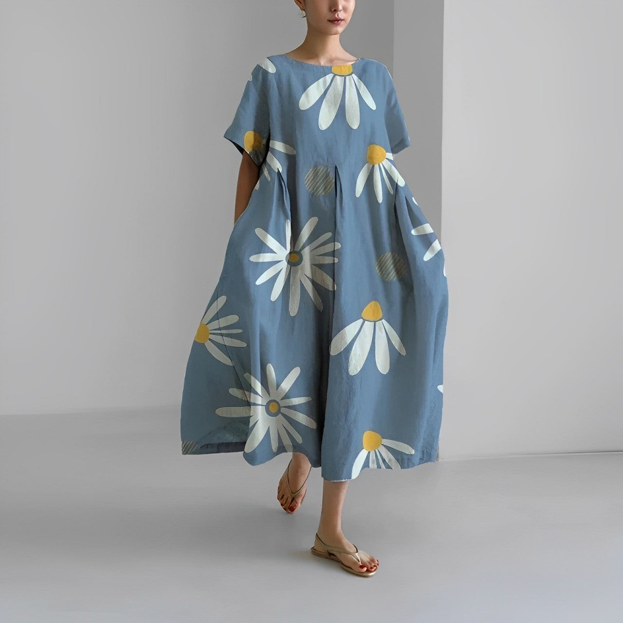 Ronja Lose Robe imprimée